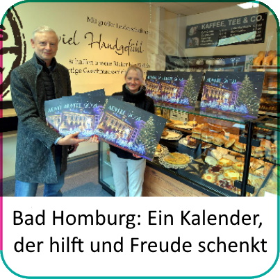 Bad Homburg: Ein Kalender, der hilft und Freude schenkt